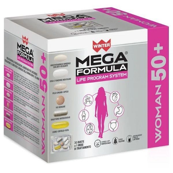 Winter Mega Formula Life Program System Woman 50+ 30 Bustine