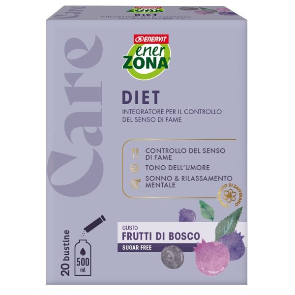 Enerzona Care Diet Frutti di Bosco 20 Bustine
