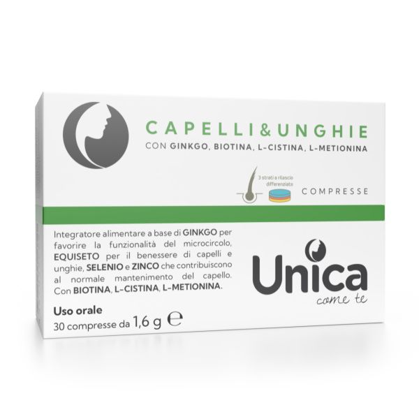 Unica Come Te Integratore Capelli & Unghie 30 Compresse