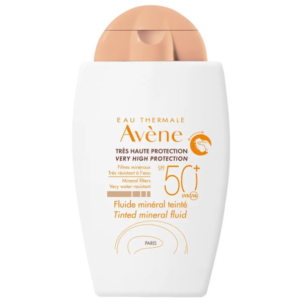 Avene Sol Fluido Minerale Spf50+ Colorato Nuova Formula 40 ml