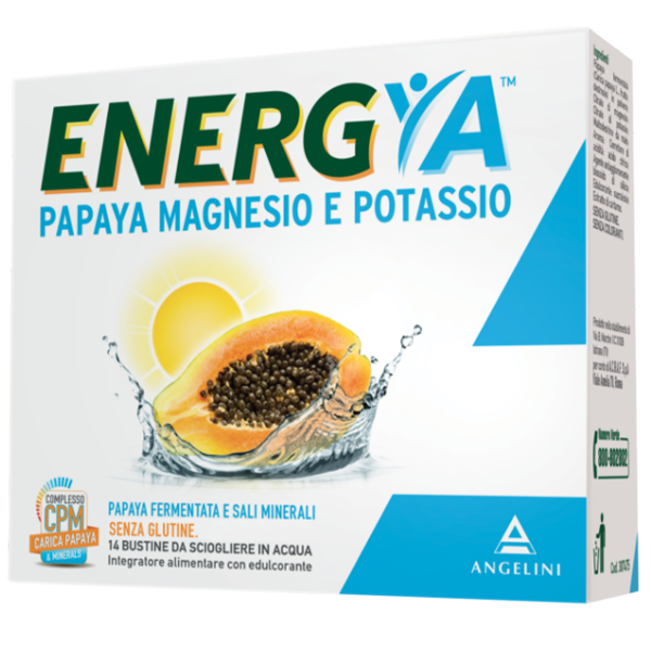 Energya Papaya Magnesio Potassio 14 Bustine