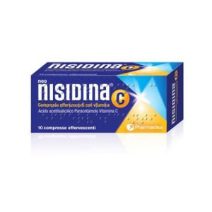 Neonisidina C - Compresse Effervescenti con Vitamina C 10 Compresse