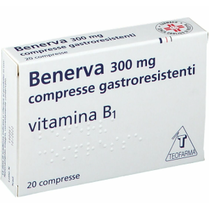 Benerva - 300 mg Compresse Gastroresistenti 20 Compresse