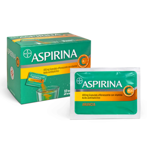 Aspirina - 400 mg Granulato Effervescente con Vitamina C 10 Bustine 10 g