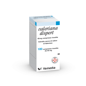 Valeriana Dispert - 45 mg 100 Compresse Rivestite per Uso Orale da 45 mg