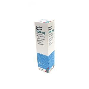Calcium Sandoz - 500 mg Compresse Effervescenti, 20 Compresse