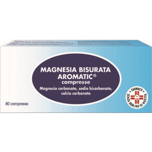 Magnesia Bisurata Aromatic - Pastiglie 80 Pastiglie