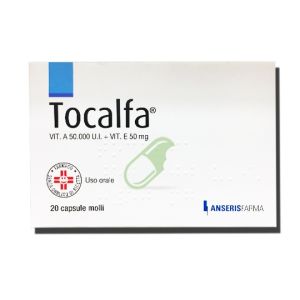 Tocalfa - 50.000 Ui + 50 mg Capsule Molli, 20 Capsule Molli