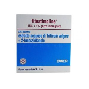 Fitostimoline - 15% Garze Impregnate, 10 Garze