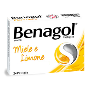 Benagol - Pastiglie Gusto Miele E Limone 24 Pastiglie