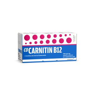 Cocarnitin B12 - 500 mg + 2 mg Polvere E Solvente per Soluzione Orale, 10 Flaconi con Tappo Serbatoio