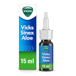 Vicks Sinex Aloe - Aloe 0,05% Soluzione da Nebulizzare Flacone Nebulizzatore 15 ml