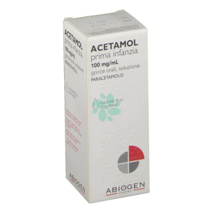 Acetamol Prima Infanzia - Prima Infanzia 100 Mg/ ml Gocce Orali, Soluzione 1 Flacone da 30 ml