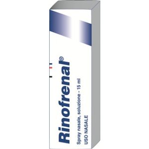 Rinofrenal - 4% + 0,2% Spray Nasale, Soluzione, 1 Flacone Nebulizzatore 15 ml