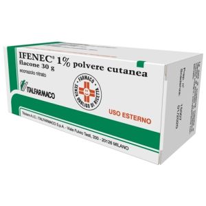 Ifenec - 1% Polvere Cutanea, Flacone 30 g