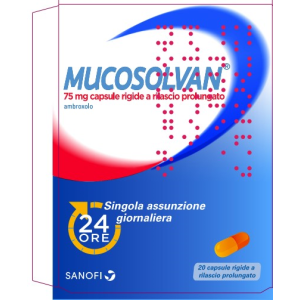 Mucosolvan - 75 mg Capsule Rigide a Rilascio Prolungato, 20 Capsule