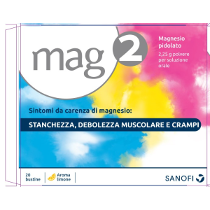Mag 2 - 2,25 g Polvere per Soluzione Orale, 20 Bustine