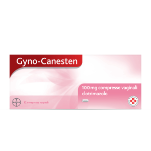 Gynocanesten - 100 mg Compresse Vaginali, 12 Compresse Vaginali