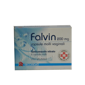 Falvin - 200 mg Capsule Molli Vaginali, 6 Capsule