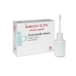 Lomexin - 0,2% Soluzione Vaginale, 5 Flaconi 150 ml