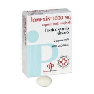Lomexin - 1.000 mg Capsule Molli Vaginali, 2 Capsule