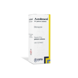 Azolmen - 1% Polvere Cutanea, Flacone 30 g