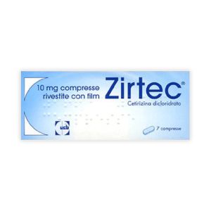 Zirtec - 10 mg Compresse Rivestite con Film, 7 Compresse