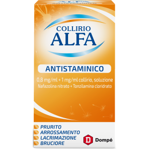 Collirio Alfa Antistaminico - 0,8 Mg/ml + 1 Mg/ml Collirio, Soluzione, Flacone 10 ml