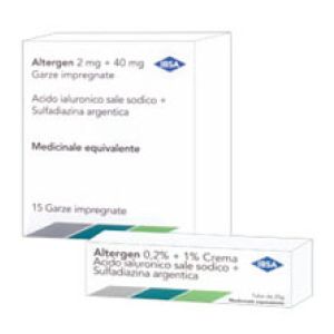 Altergen - 2 mg + 40 mg Garze Impregnate, 15 Garze
