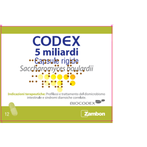 Codex - 5 Miliardi Capsule Rigide, 12 Capsule in Blister Pvc/al