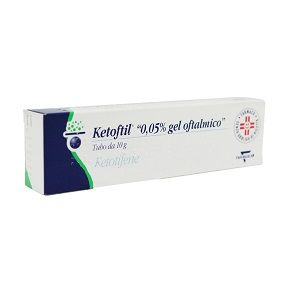 Ketoftil - 0,05% Gel Oftalmico, Tubo da 10 g