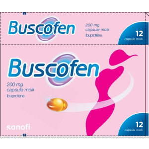 Buscofen - 200 mg Capsule Molli, 12 Capsule
