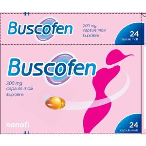Buscofen - 200 mg Capsule Molli, 24 Capsule in Blister Al/pvc/pe/pvdc