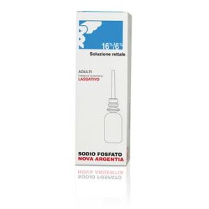 Sodio Fosfato (nova Argentia) - Adulti 16%/6% Soluzione Rettale 1 Flacone 120 ml
