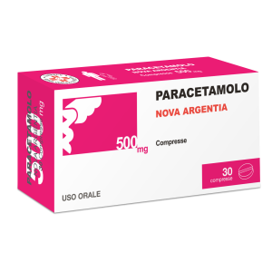 Paracetamolo (nova Argentia) - 500 mg Compresse 30 Compresse in Blister Pvc/al