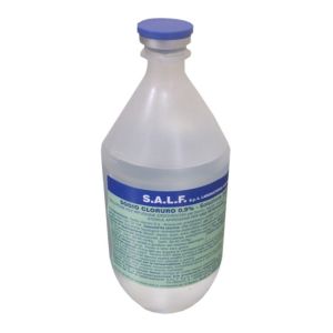 Sodio Cloruro (salf) - 0,9% Soluzione per Infusione Flaconcino in Polipropilene 500 ml