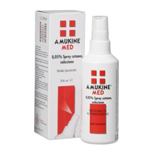 Amukine Med - 0,05 % Spray Cutaneo, Soluzione, Flacone 200 ml