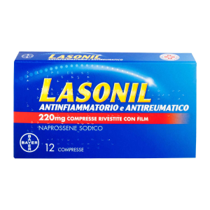 Lasonil Antinfiammatorio E Antireumatico - 220 mg Compresse Rivestite con Film 12 Compresse