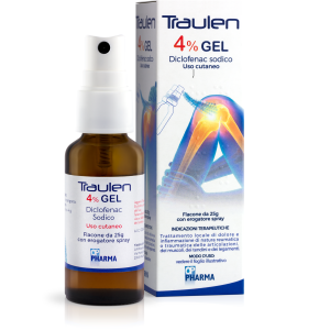 Traulen - 4% Gel Flacone con Erogatore da 25 g