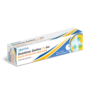Diclofenac (zentiva) - 1% Gel, Tubo 50 g