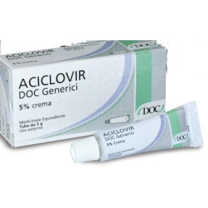 Aciclovir (doc Generici) - 5% Crema, Tubo 3 g