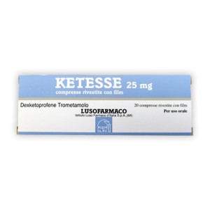 Ketesse - 25 mg Compresse Rivestite 20 Compresse