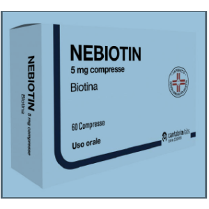 Nebiotin - 5 mg Compresse 60 Compresse in Blister Pvc/al