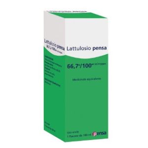 Lattulosio (pensa Pharma) - 66,7 G/100 ml Sciroppo 1 Flacone in Vetro da 180 ml con Bicchiere Dosatore