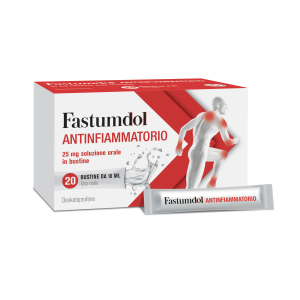 Fastumdol Antinfiammatorio - 25 mg Soluzione Orale in Bustina 20 Bustine in Pl/al/ldpe