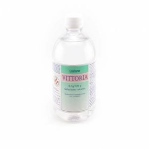 Lozione Vittoria - 0,1 G/100 g Soluzione Cutanea, Flacone da 500 ml