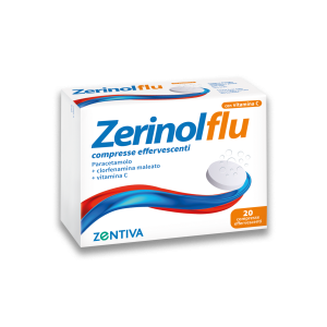 Zerinolflu - Compresse Effervescenti 20 Compresse
