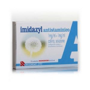 Imidazyl Antistaminico - 1 Mg/ml + 1 Mg/ml Collirio, Soluzione, 10 Contenitori Monodose 0,5 ml