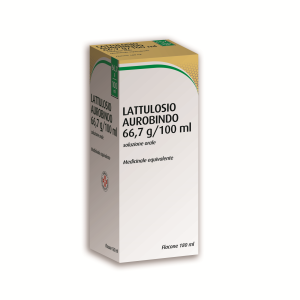 Lattulosio (aurobindo) - 66,7 G/100 ml Soluzione Orale  Flacone 180 ml con Bicchiere Dosatore