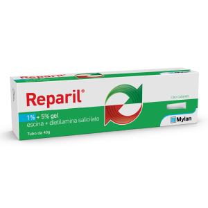 Reparil - 1% + 5%  Gel, Tubo 40 g